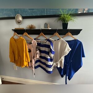 Lot of 5 Express and The Limited blouses